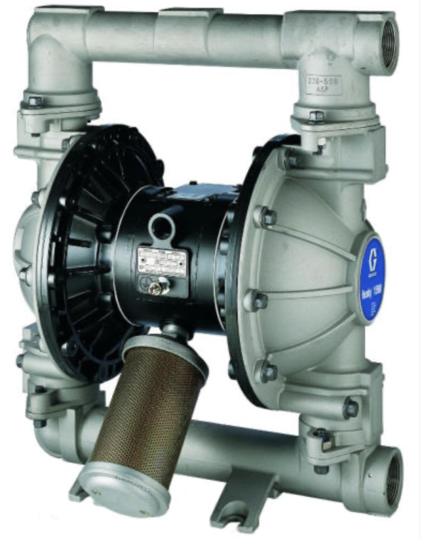 Bomba de diafragma 1 1/2" cuerpo de aluminio - TPE - GRACO Husky - Imagen 2